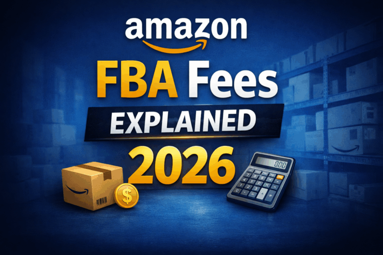 Amazon FBA fees explained for 2026