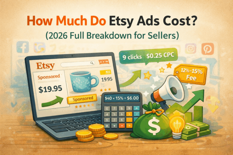 Etsy ads cost breakdown for sellers